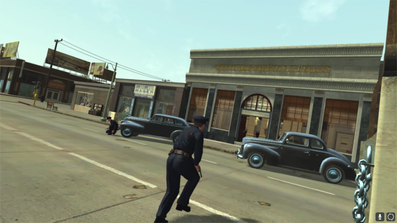 Sometimes Cole moves to a new area in third-person. I can handle the hat in third-person.